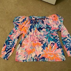 Lilly Pulitzer Dee Off Shoulder Top